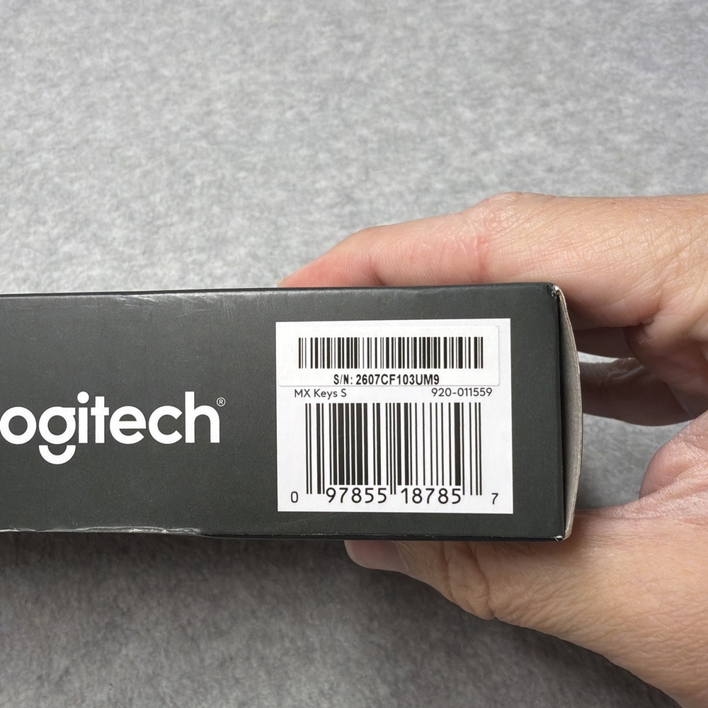 Logitech MX Keys S Advanced Wireless Illuminated Keyboard Pale Grey - Picture 2 of 5